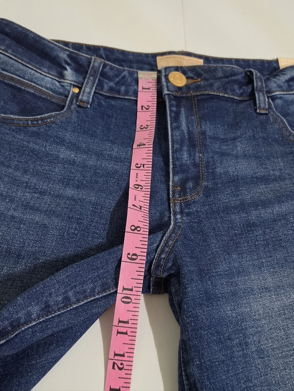 KUT From The Kloth Sienna Wide Leg Jeans Womens Size 8 Mid Rise Cuffed NEW - Picture 10 of 13